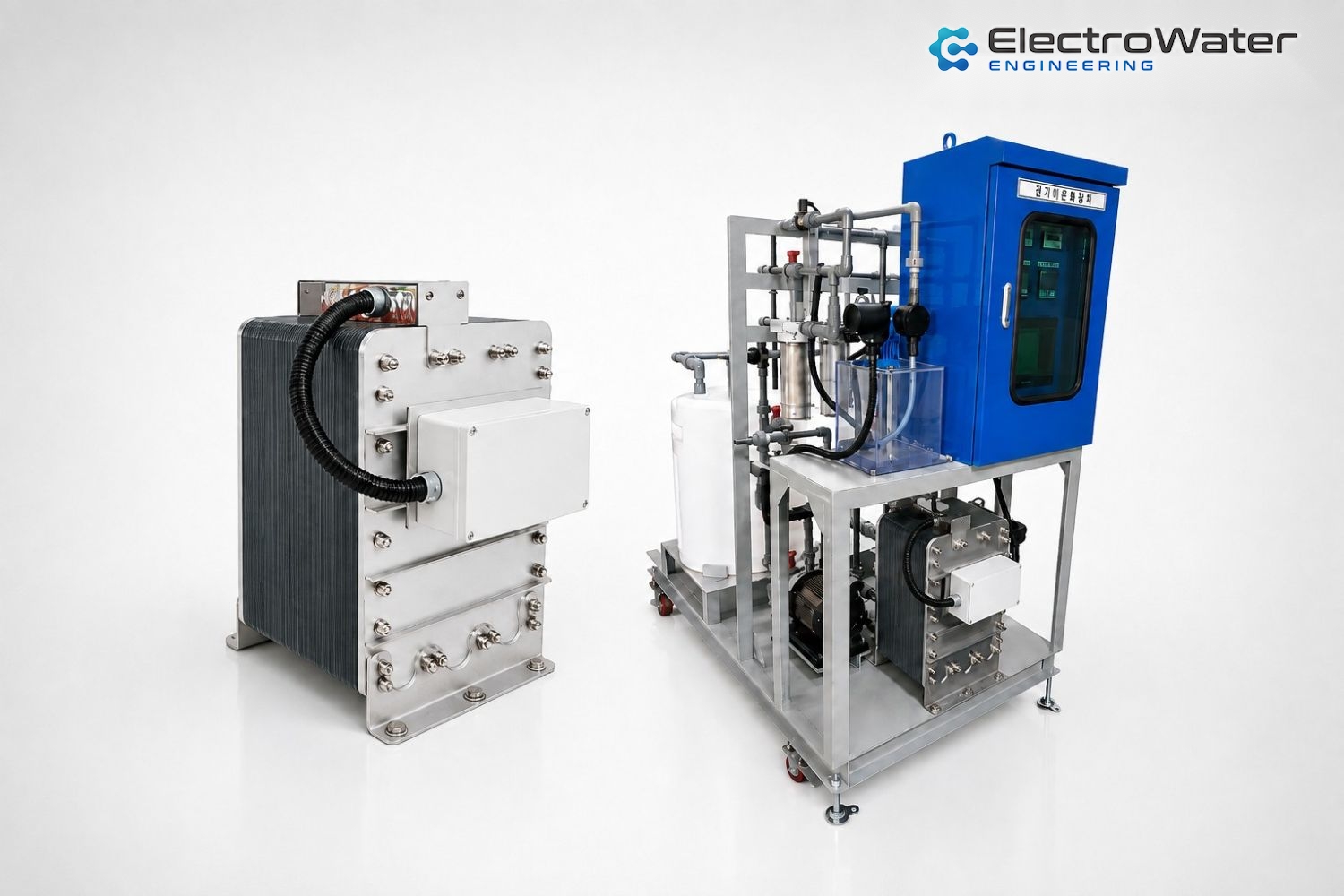 ElectroMCP electro-membrane module and integrated skid system